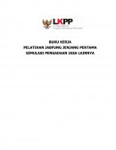 Buku Kerja - Training Jabfung First Study - Simulation Procurement Other Services (indonesian)