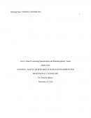 Survey of Research in Human Development for Professional Counselors