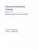 Starbucks Financial Statements Analysis