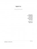 Apple Inc. Case Study