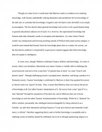 Реферат: Dr Faustus Essay Research Paper Faustus