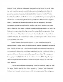 Реферат: Catcher In The Rye Essay Research Paper